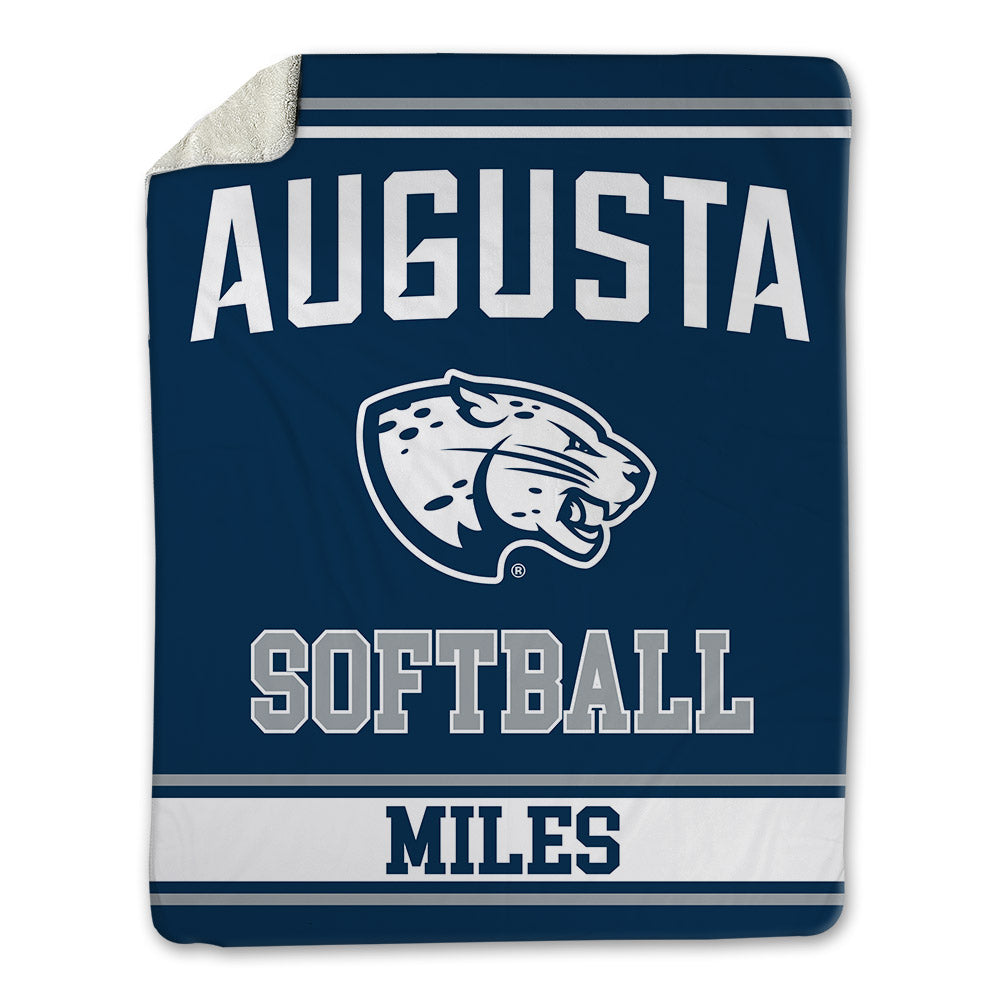 Augusta - NCAA Softball : Chesney Miles - Blanket-0