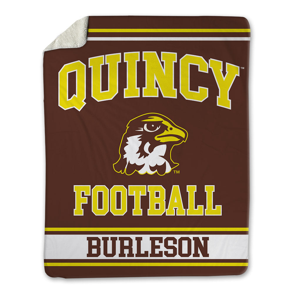 Quincy - NCAA Football : Jaylen Burleson - Blanket-0