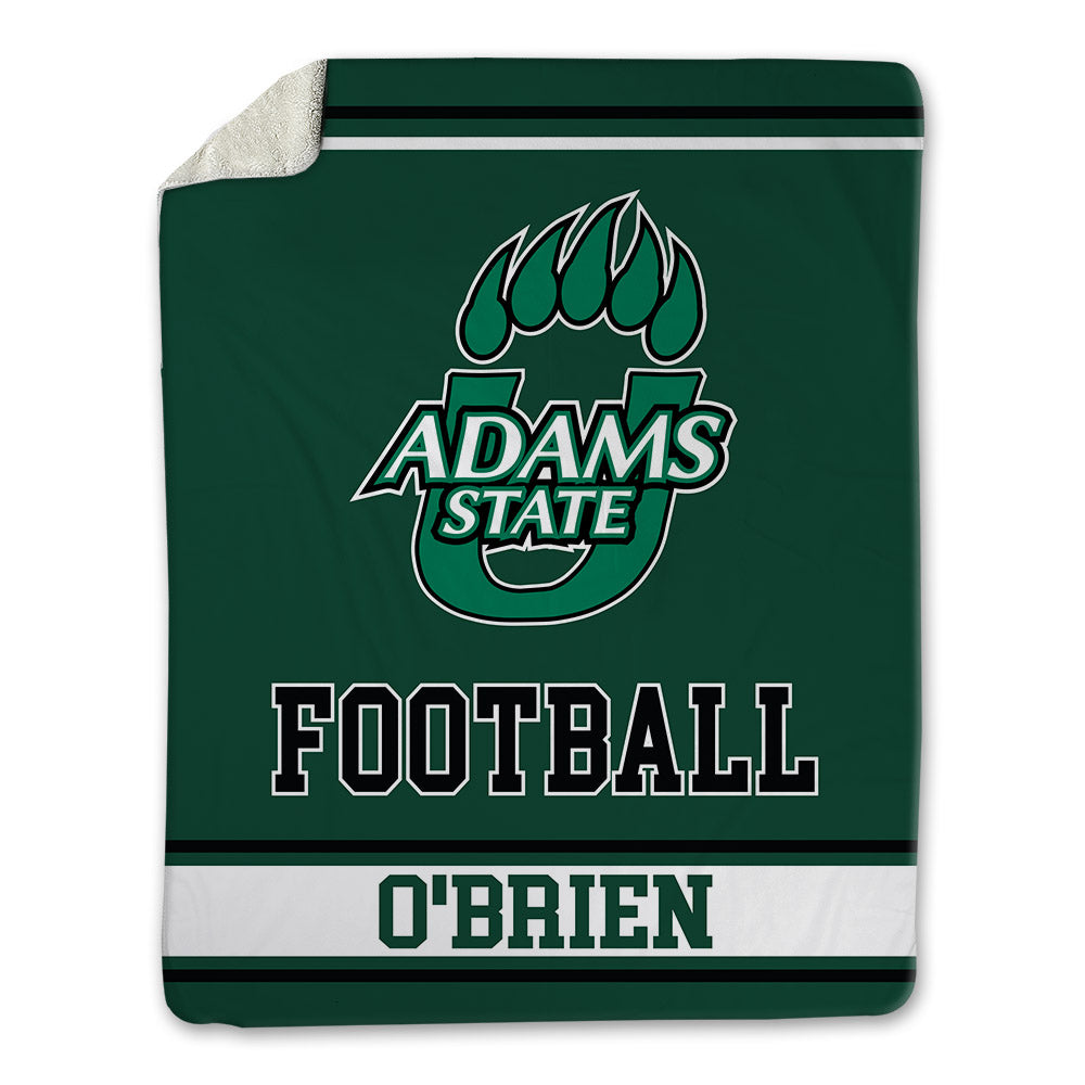 Adams State - NCAA Football : Garrett O'Brien - Blanket-0