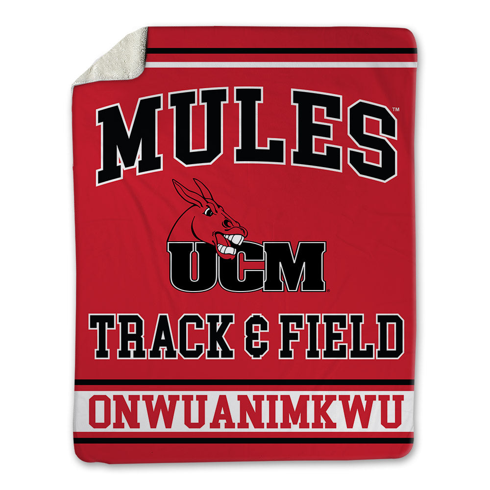 UCM - NCAA Men's Track & Field : Joshua Onwuanimkwu - Blanket-0