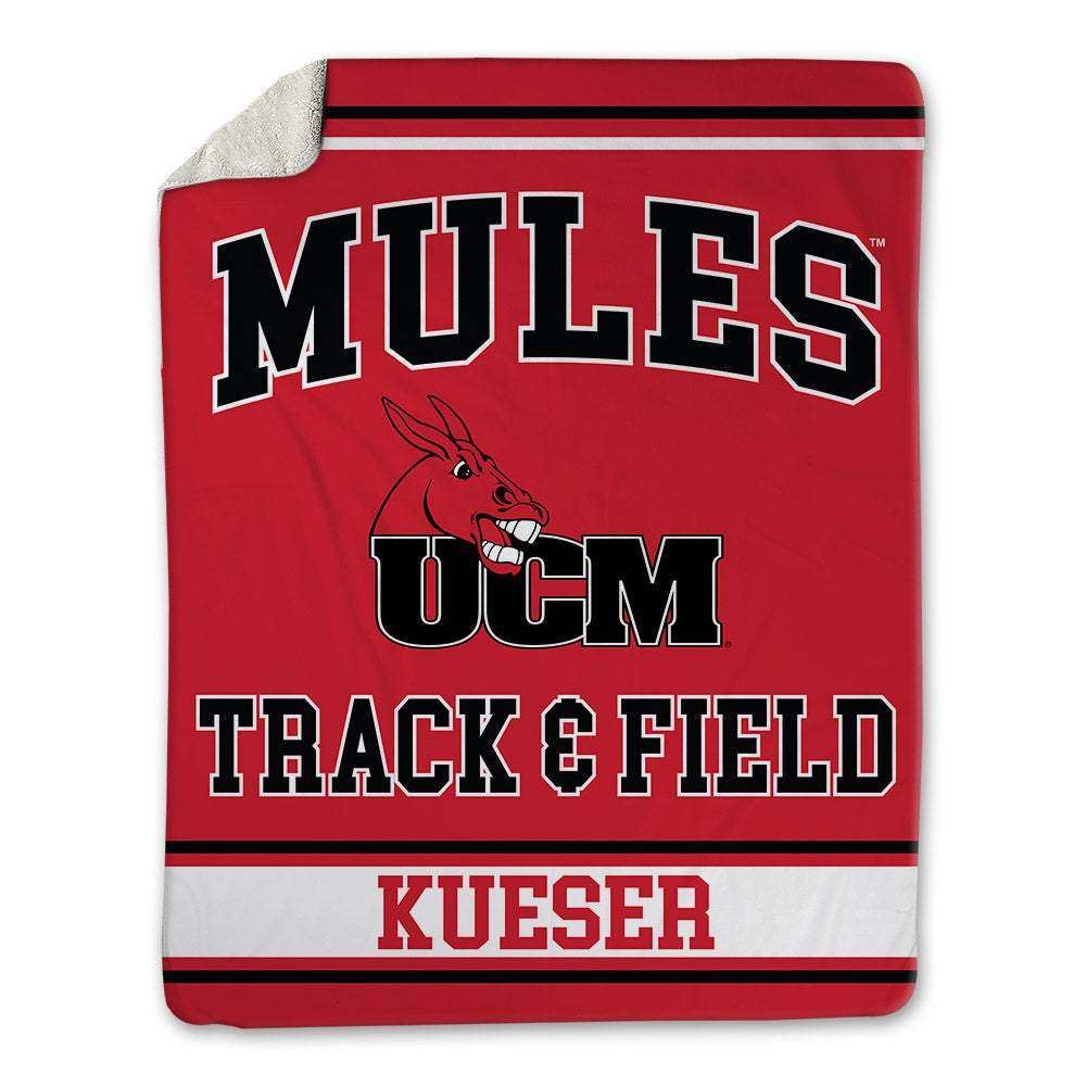 UCM - NCAA Men's Track & Field : Karter Kueser - Blanket-0