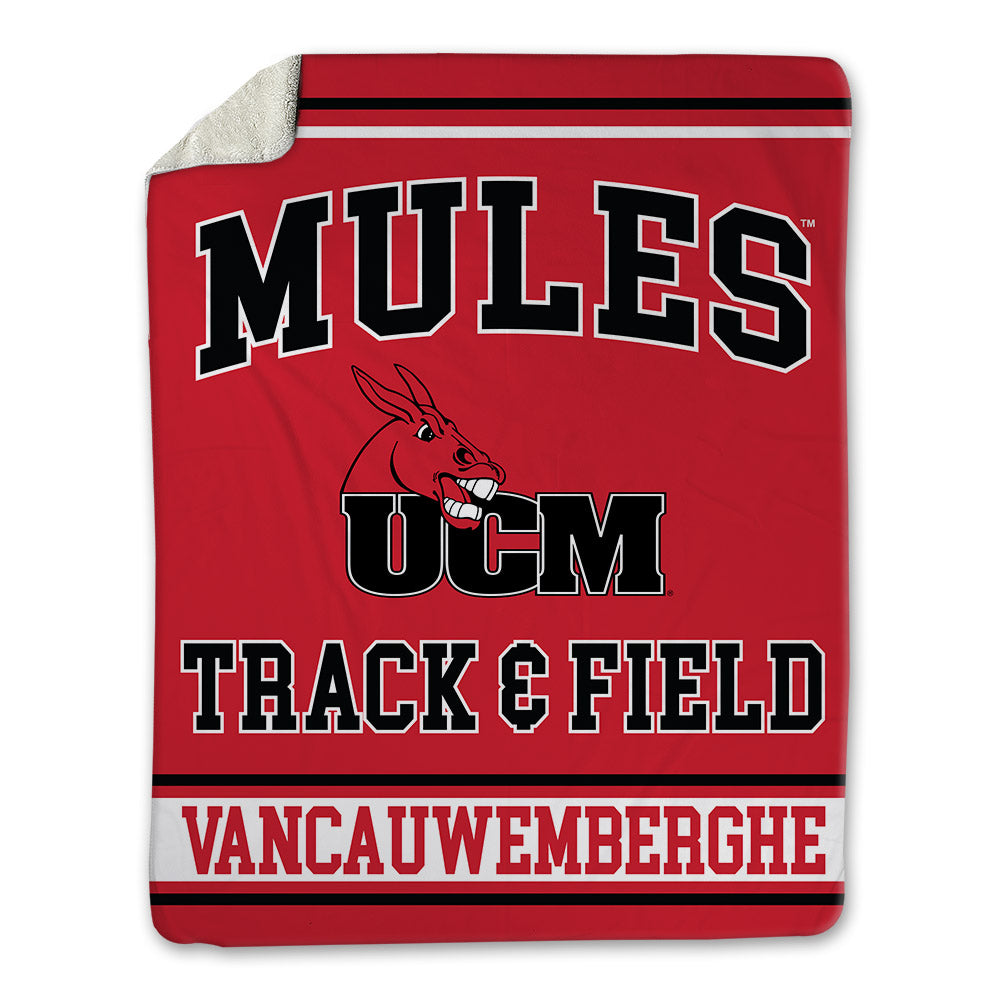 UCM - NCAA Men's Track & Field : Nolan Vancauwemberghe - Blanket-0