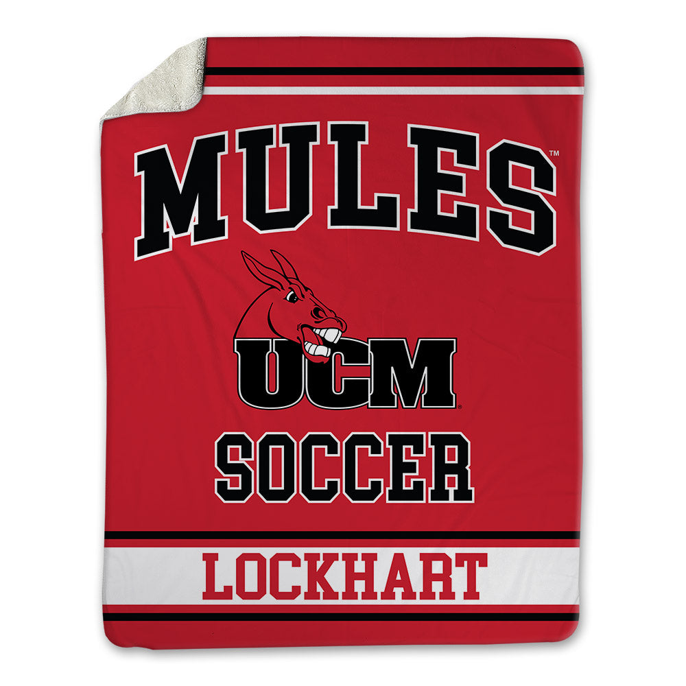 UCM - NCAA Women's Soccer : Hadley Lockhart - Blanket-0