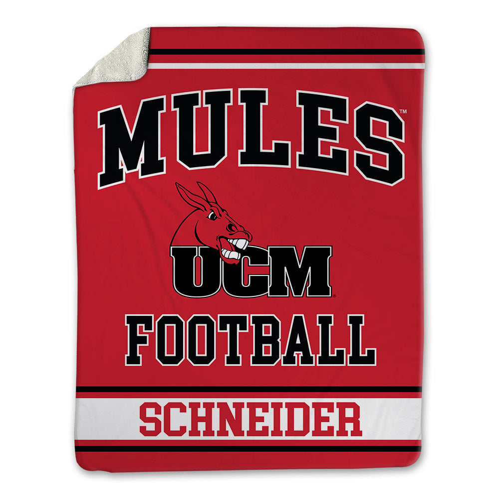 UCM - NCAA Football : Brennan Schneider - Blanket-0