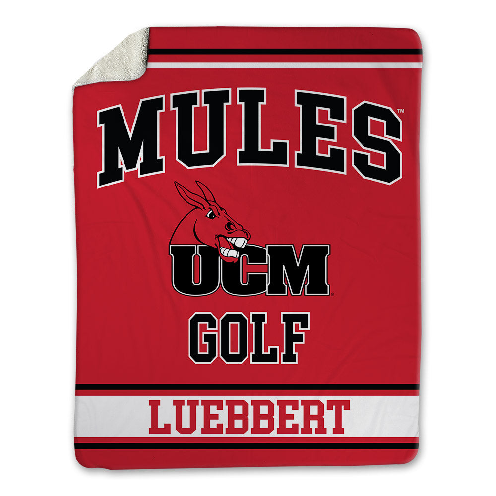 UCM - NCAA Women's Golf : Andrea Luebbert - Blanket-0
