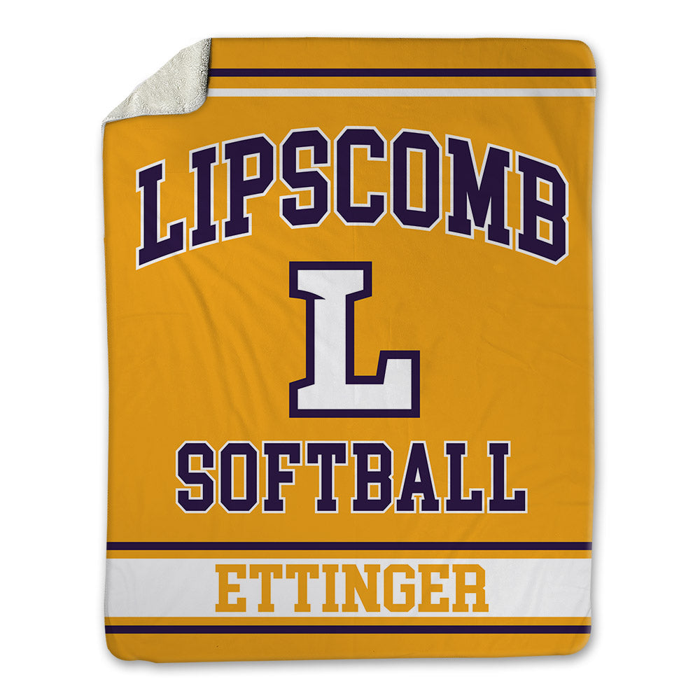 Lipscomb - NCAA Softball : Aubri Ettinger - Blanket-0