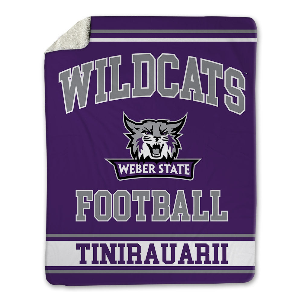 Weber - NCAA Football : Raimoana Tinirauarii - Blanket-0