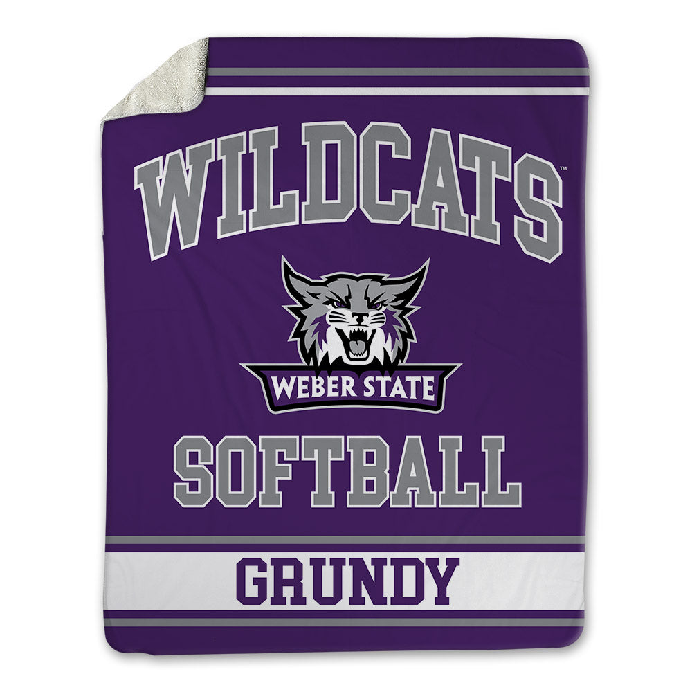 Weber - NCAA Softball : Abby Grundy - Blanket-0