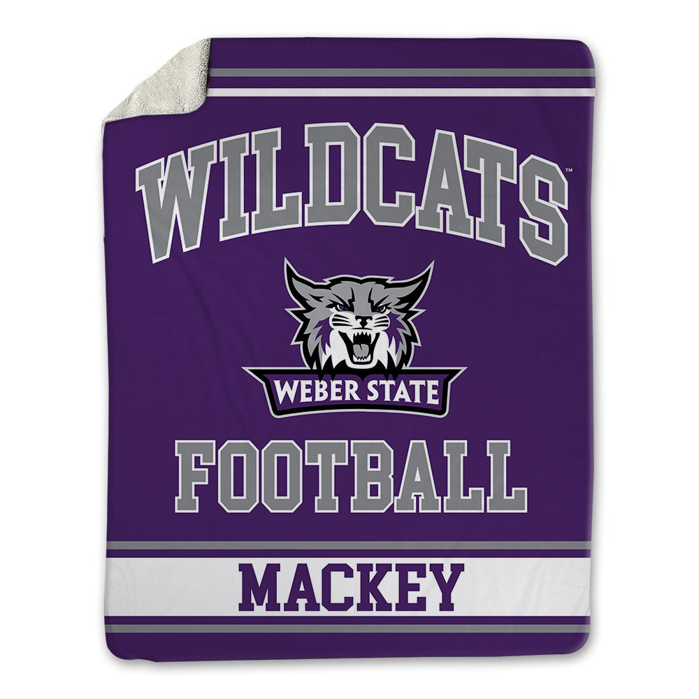 Weber - NCAA Football : Logan Mackey - Blanket-0
