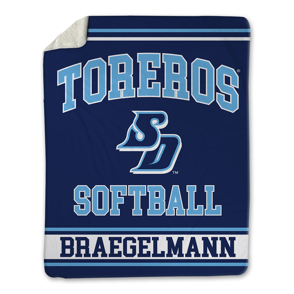 San Diego - NCAA Softball : McKenna Braegelmann - Blanket-0