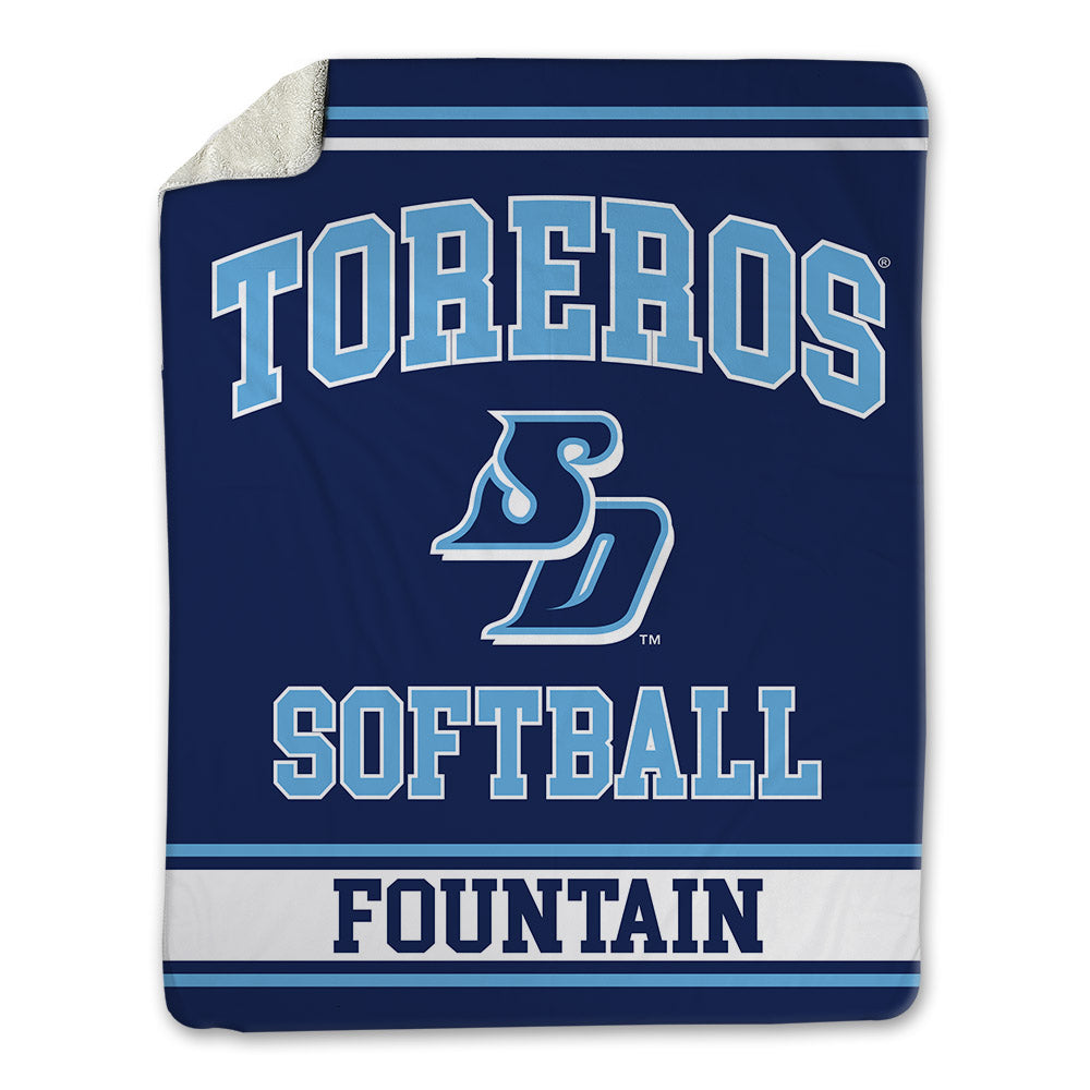 San Diego - NCAA Softball : Adiah Fountain - Blanket-0