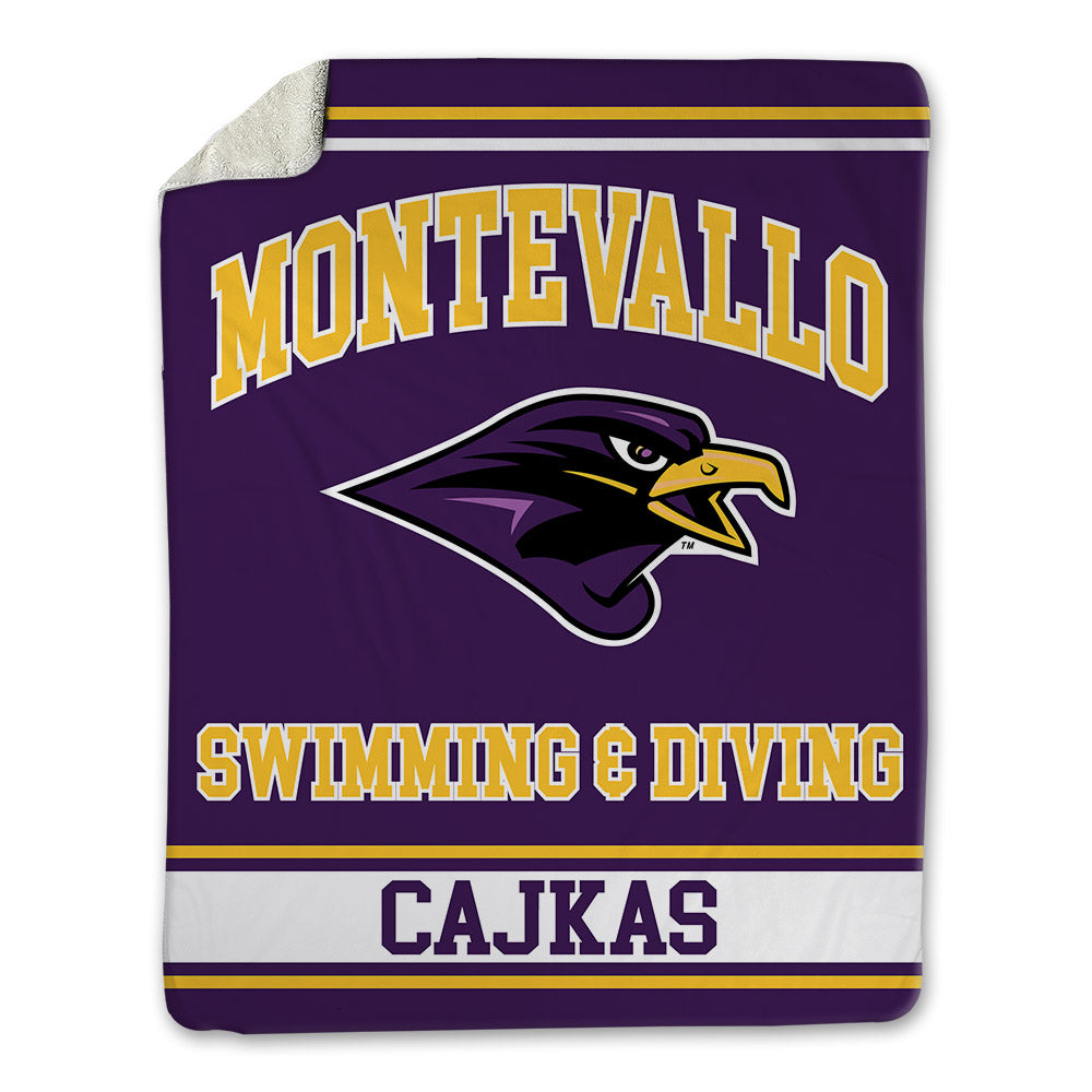Montevallo - NCAA Women's Swimming & Diving : Petra Cajkas - Blanket-0