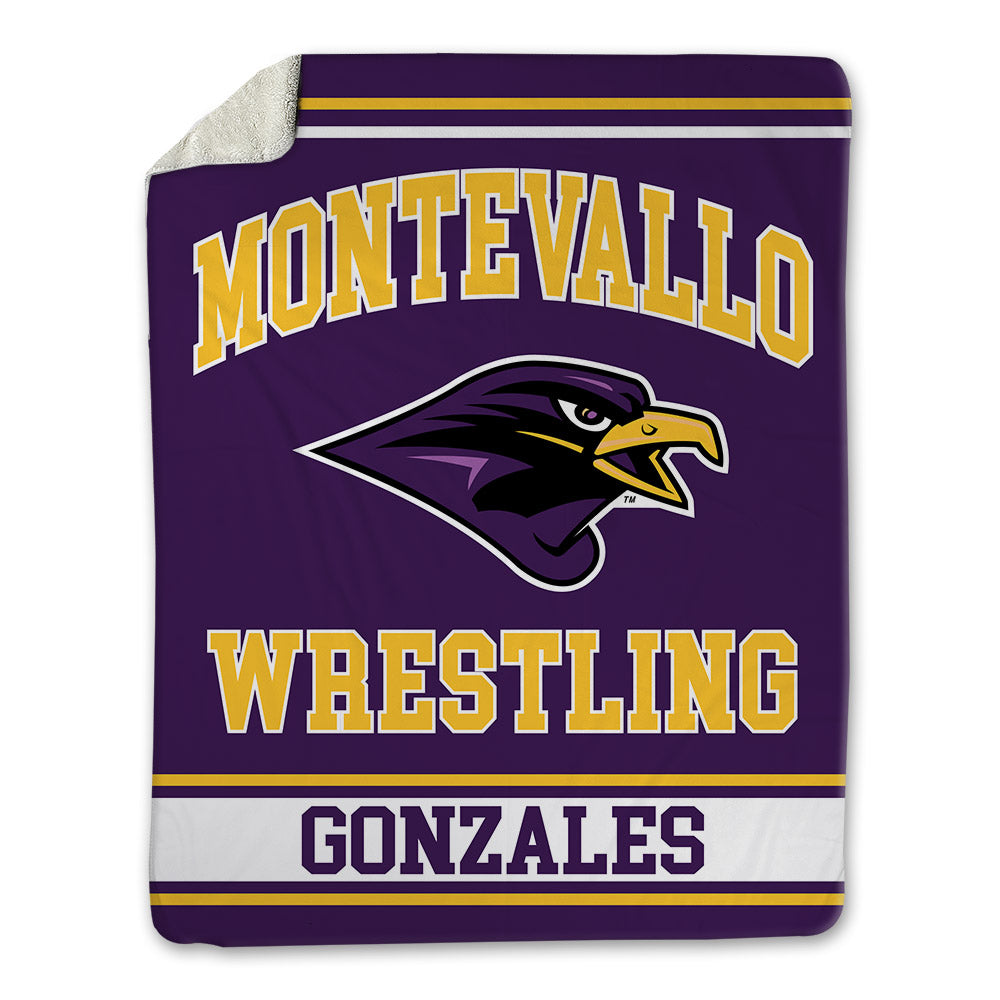 Montevallo - NCAA Wrestling : Manuel Gonzales - Blanket-0