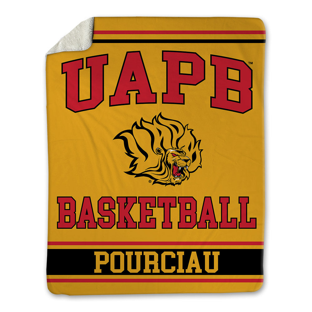 UAPB - NCAA Men's Basketball : Travis Pourciau - Blanket-0