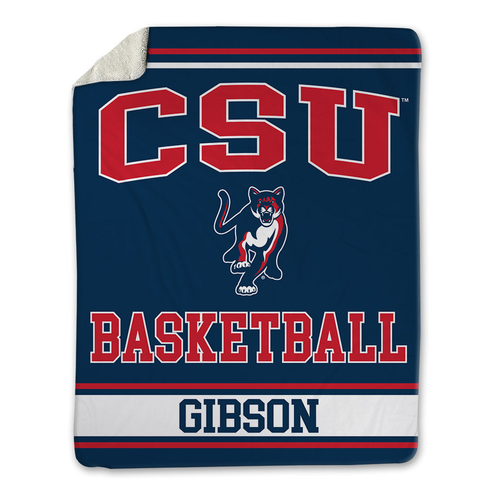 Columbus State - NCAA Men's Basketball : Demetrius Gibson - Blanket-0