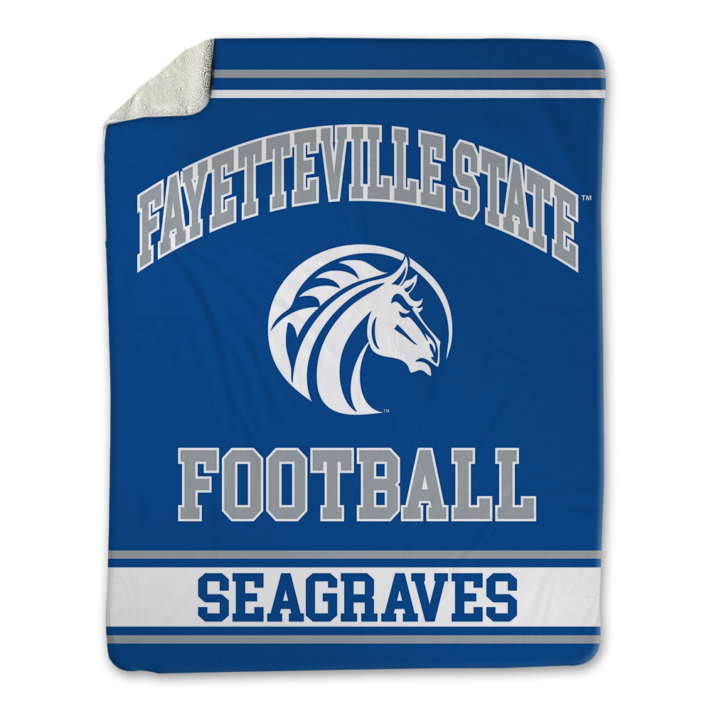 Fayetteville State - NCAA Football : Shawn Seagraves - Blanket-0