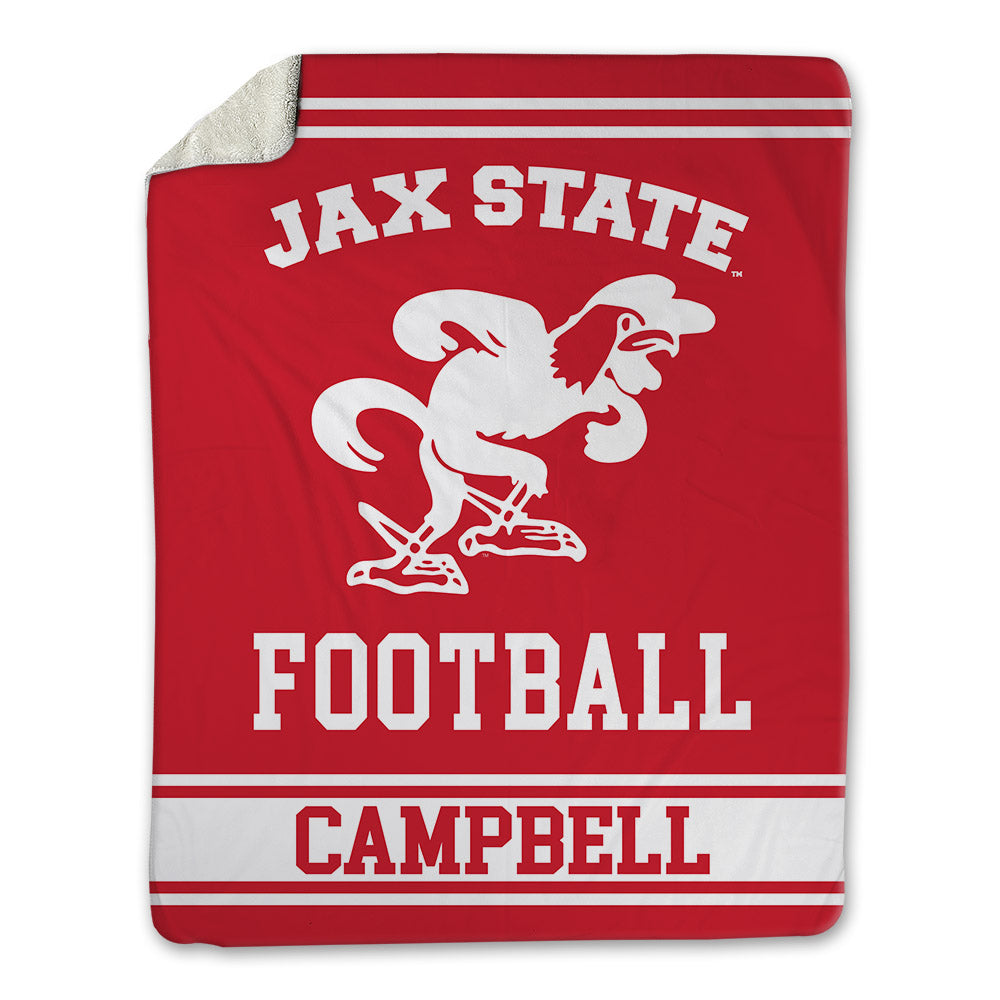Jax State - NCAA Football : Jawaun Campbell - Blanket-0