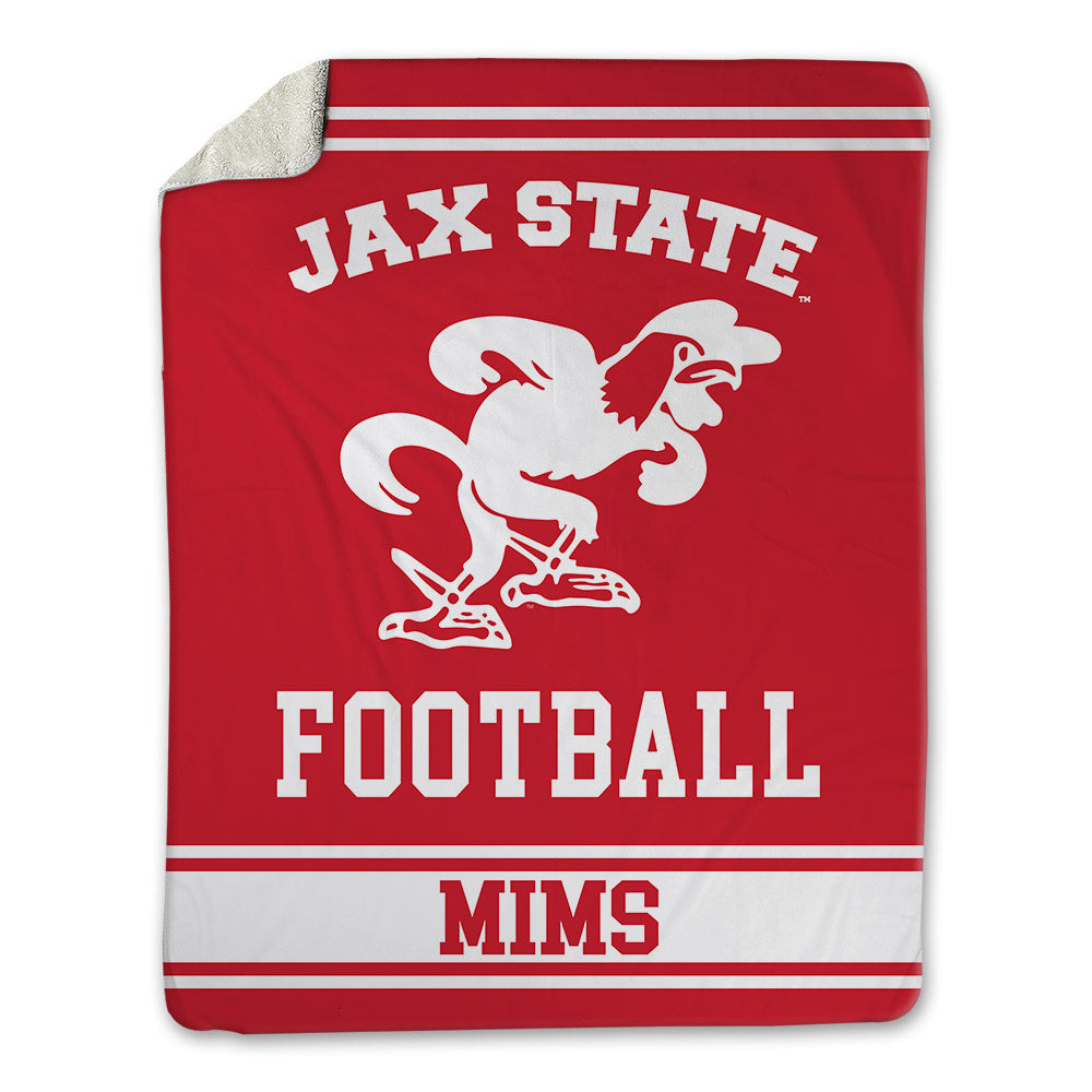 Jax State - NCAA Football : Corbet Mims - Blanket-0
