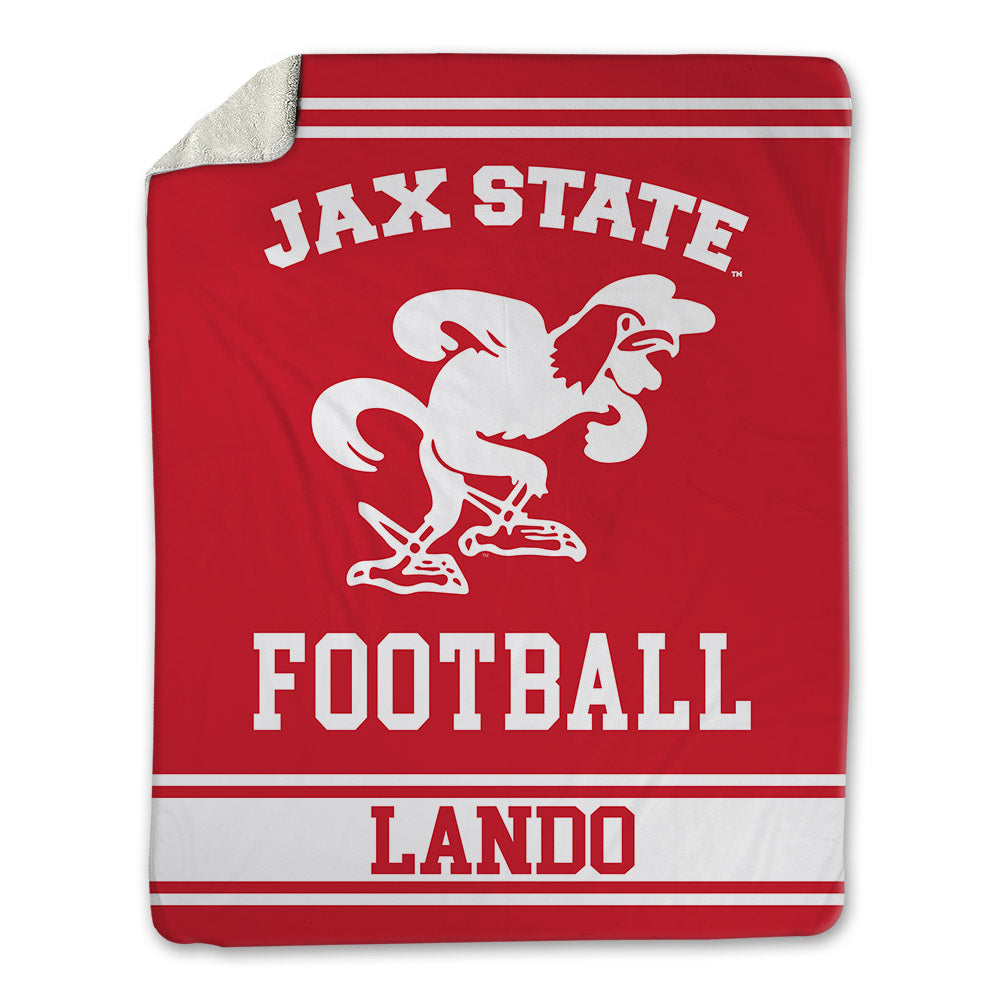 Jax State - NCAA Football : Khristian Lando - Blanket-0