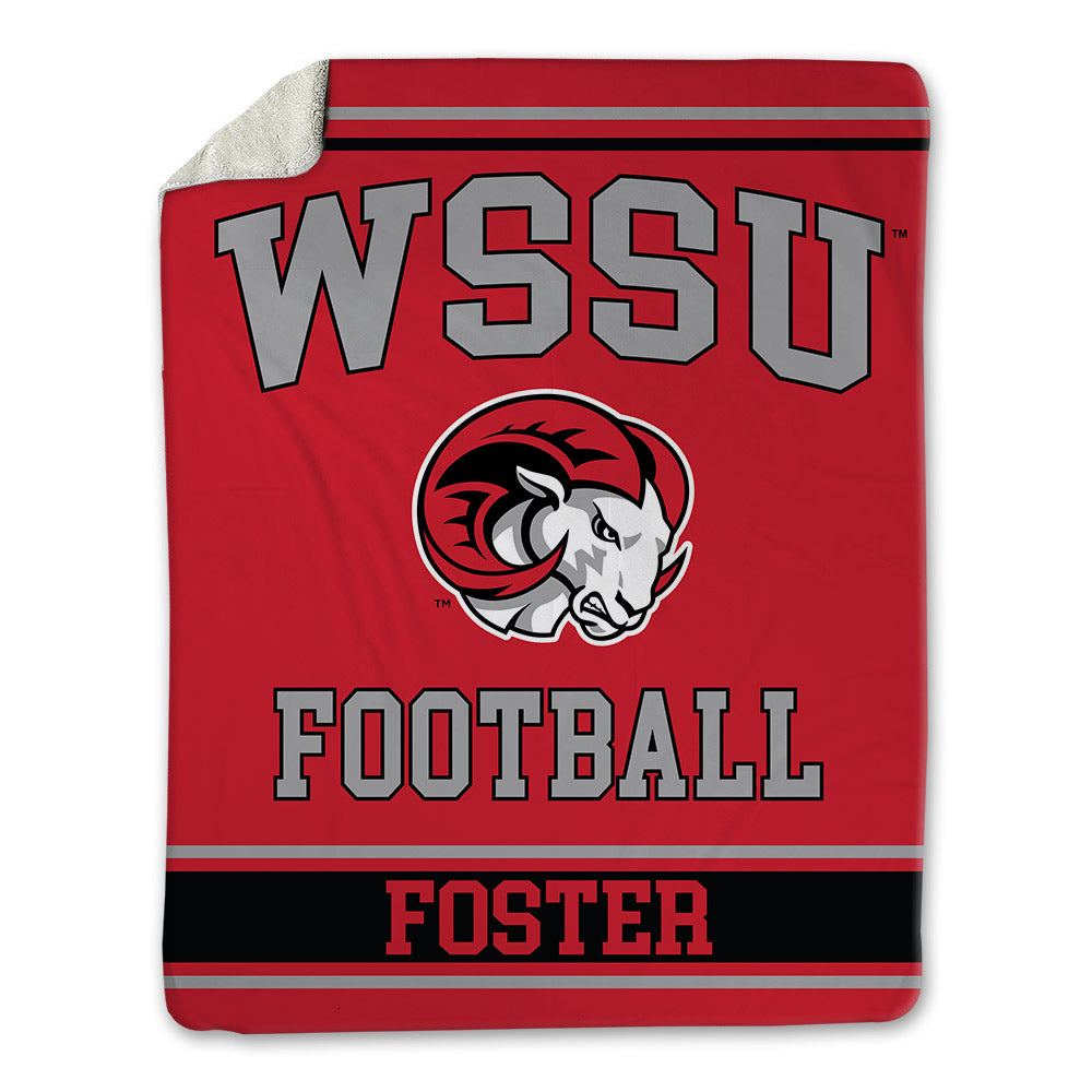 WSSU - NCAA Football : Aaron Foster - Blanket-0
