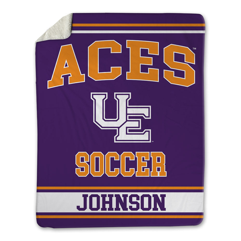 Evansville - NCAA Women's Soccer : Taylor Johnson - Blanket-0