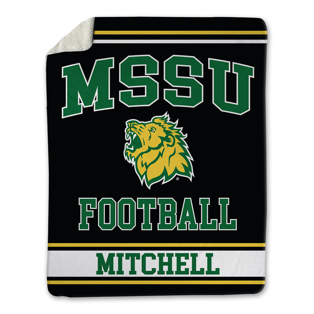 MSSU - NCAA Football : Keylan Mitchell - Blanket-0