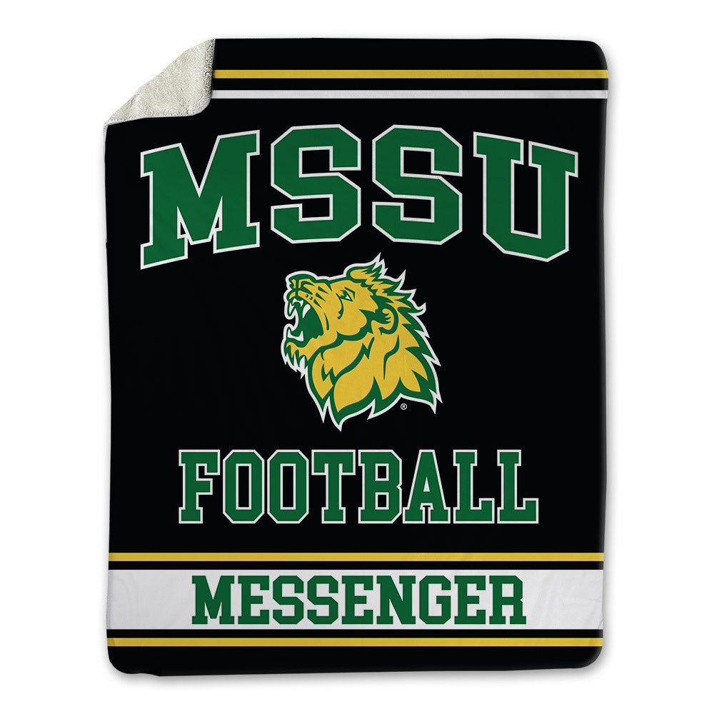 MSSU - NCAA Football : Kason Messenger - Blanket-0
