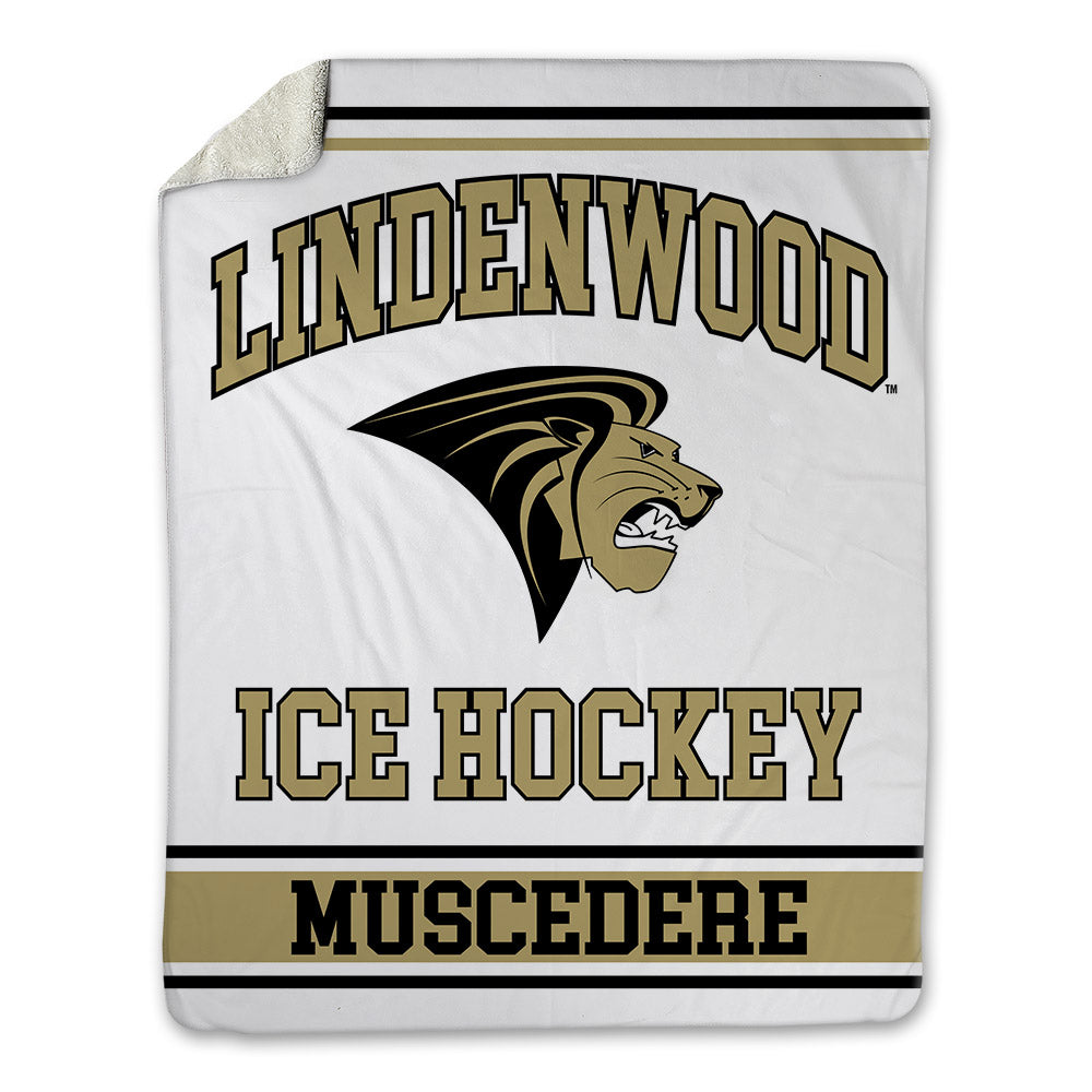 Lindenwood - NCAA Women's Ice Hockey : Ellie Muscedere - Blanket-1