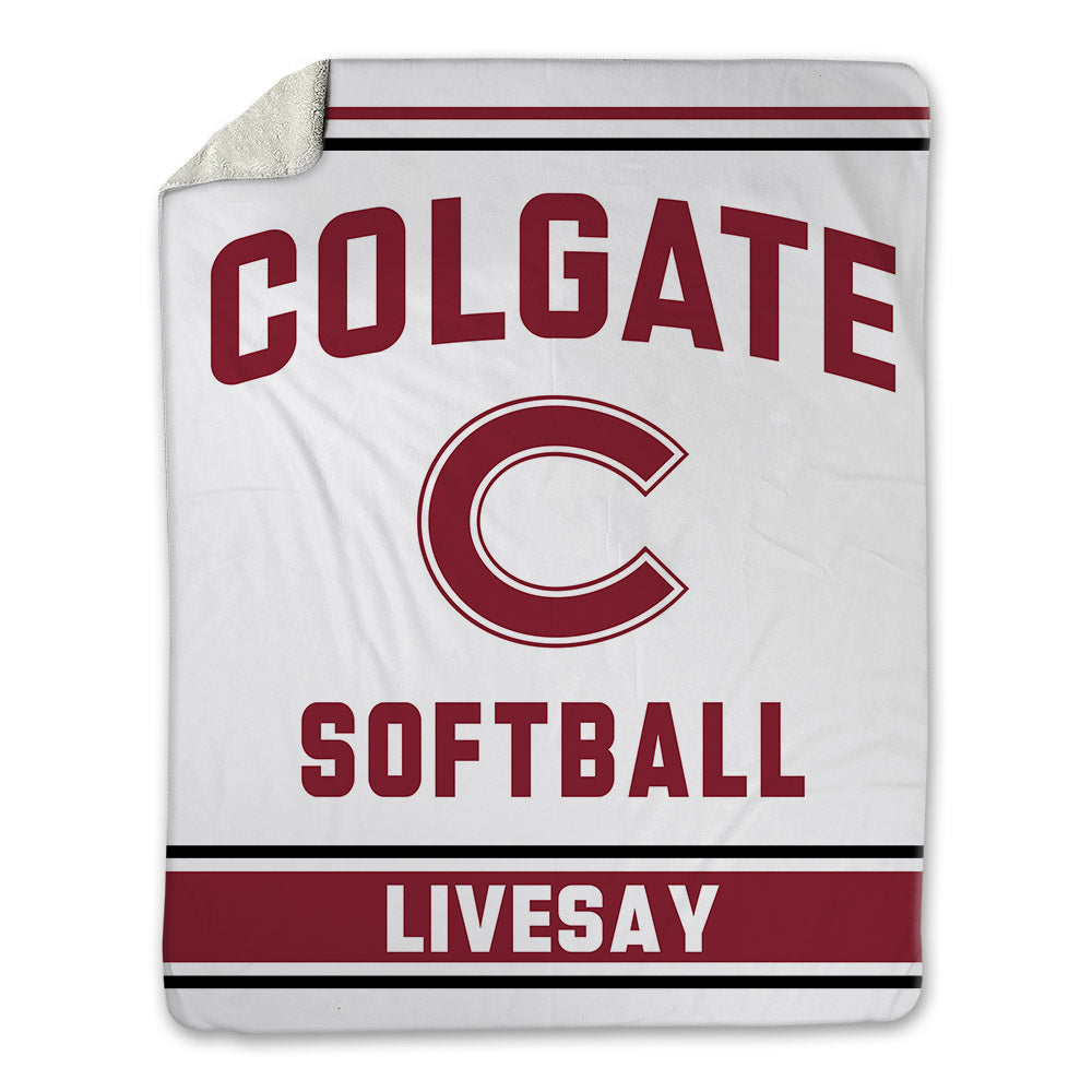 Colgate - NCAA Softball : Quinn Livesay - Blanket-0