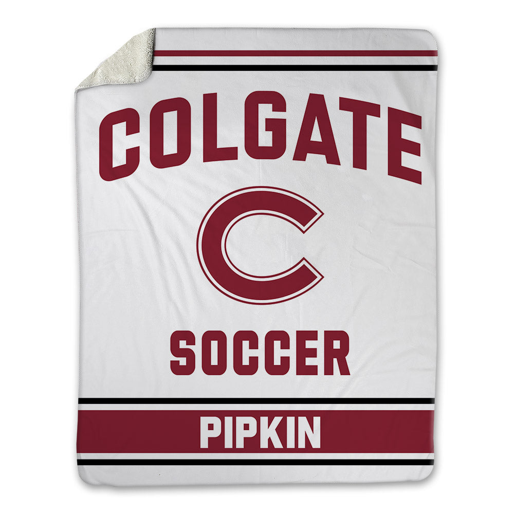 Colgate - NCAA Men's Soccer : Blake Pipkin - Blanket-0