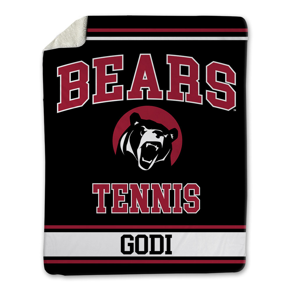 Lenoir Rhyne - NCAA Men's Tennis : Zeno Godi - Blanket-0
