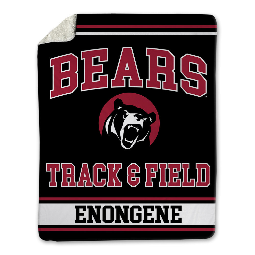 Lenoir Rhyne - NCAA Men's Track & Field : Dion Enongene - Blanket-0