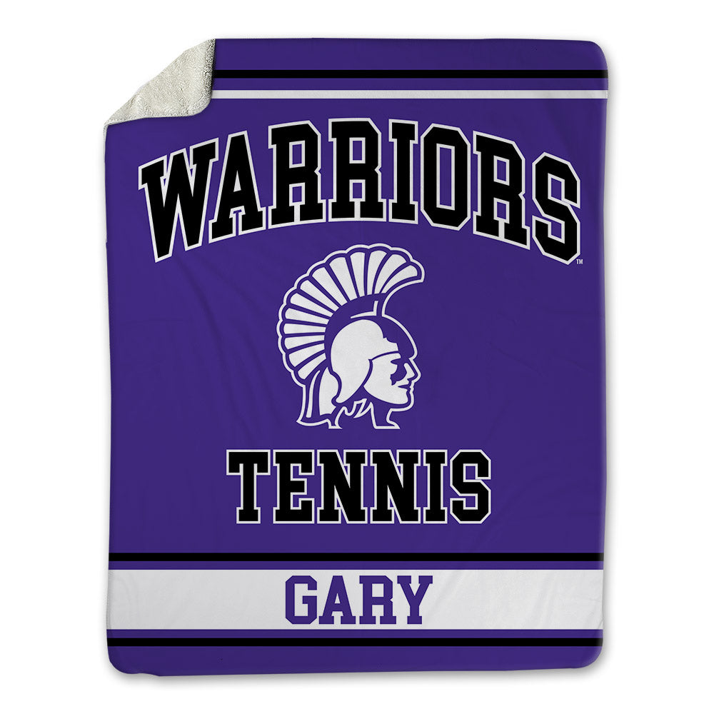 Winona - NCAA Women's Tennis : Skylar Gary - Blanket-0