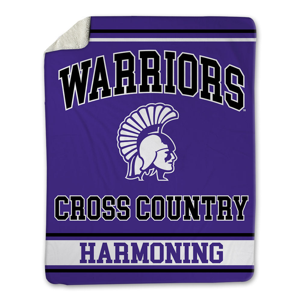 Winona - NCAA Men's Cross Country : Wyatt Harmoning - Blanket-0