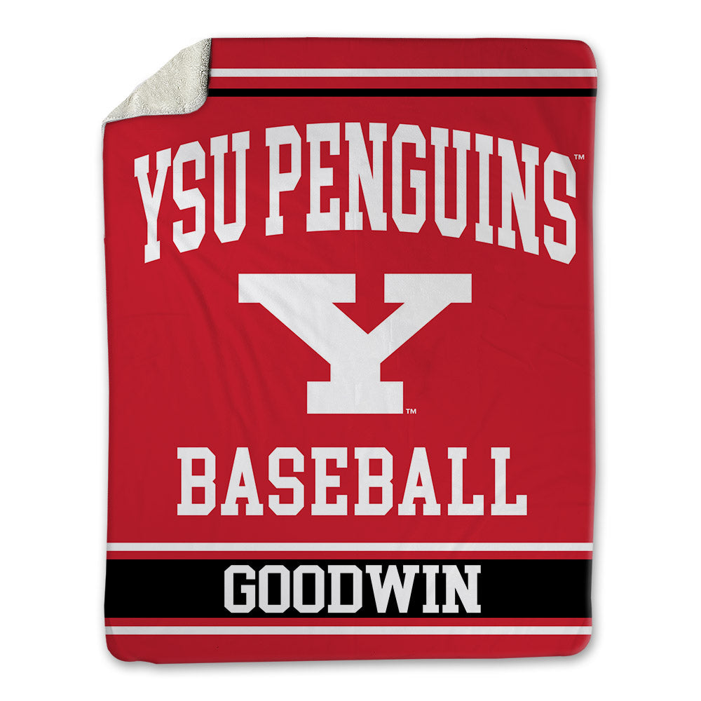 Youngstown State - NCAA Baseball : Nic Goodwin - Blanket-0