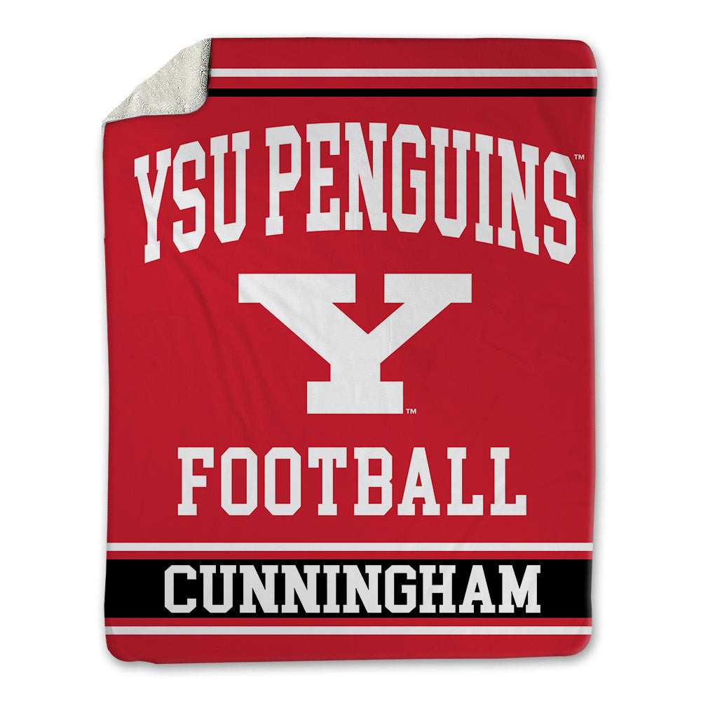 Youngstown State - NCAA Football : Carson Cunningham - Blanket-0
