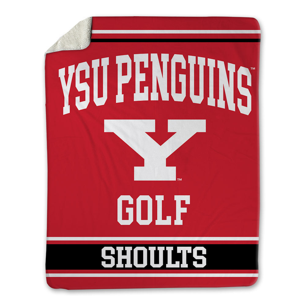 Youngstown State - NCAA Women's Golf : Maddi Shoults - Blanket-0