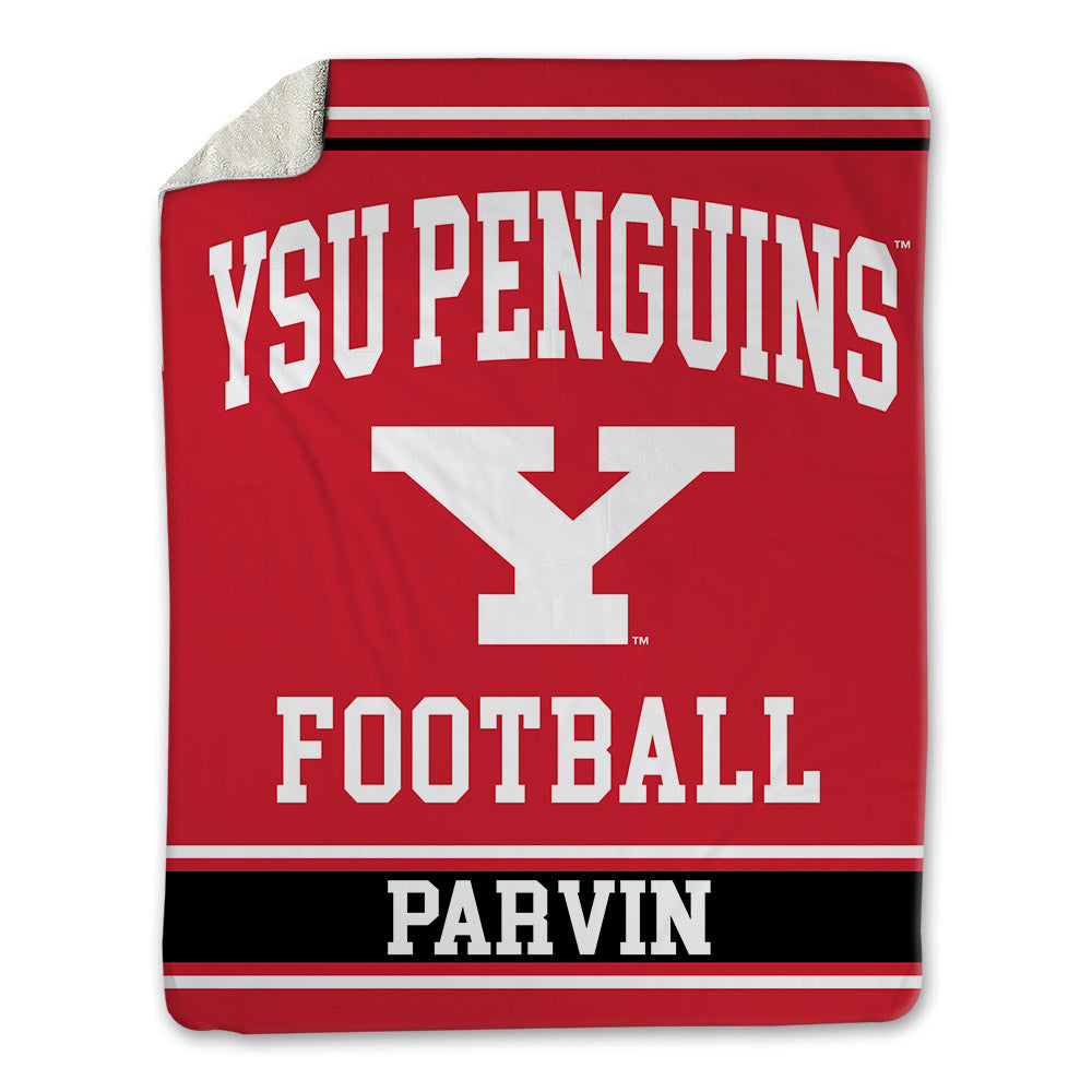 Youngstown State - NCAA Football : Cole Parvin - Blanket-0