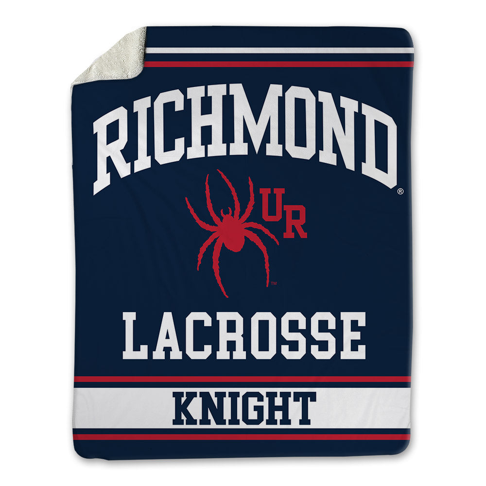 Richmond - NCAA Men's Lacrosse : Connor Knight - Blanket-0