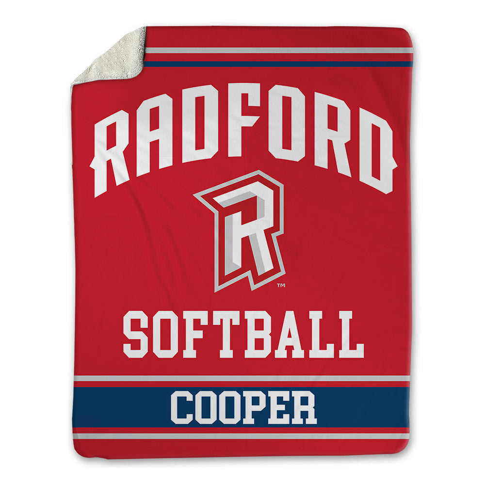 Radford - NCAA Softball : Morgan Cooper - Blanket-0