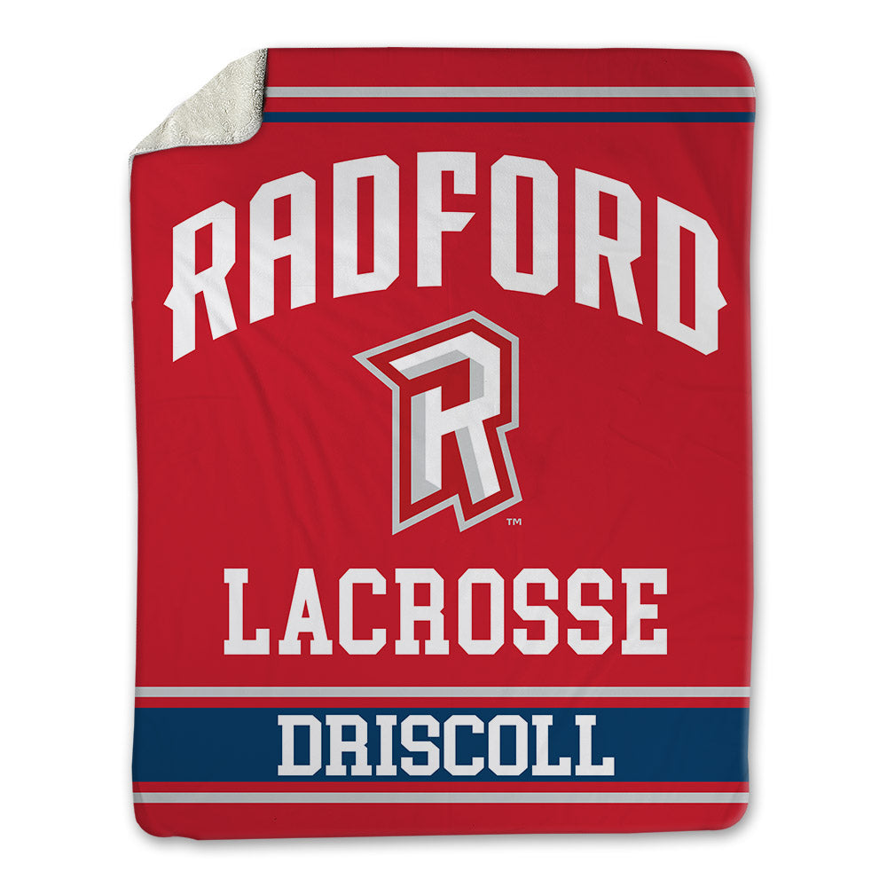 Radford - NCAA Women's Lacrosse : Madison Driscoll - Blanket-0