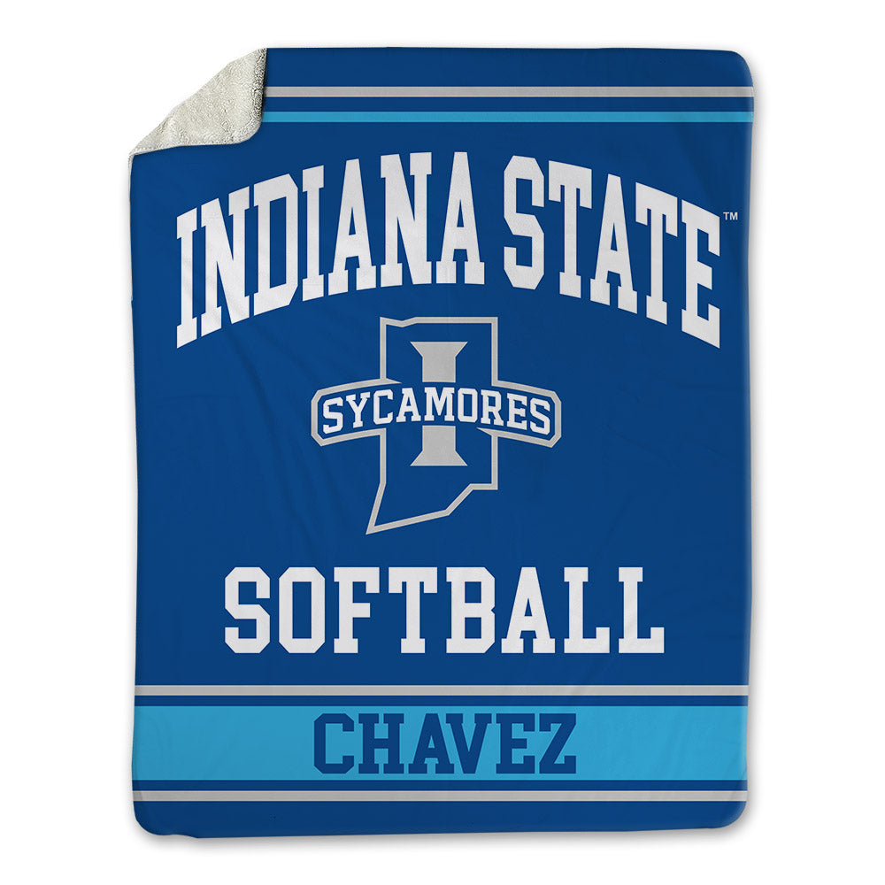 Indiana State - NCAA Softball : Mallory Chavez - Blanket-0