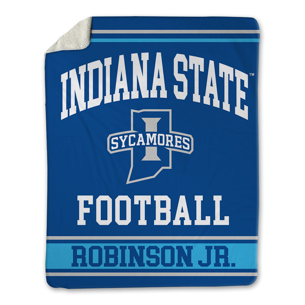 Indiana State - NCAA Football : Jerome Robinson Jr. - Blanket-0