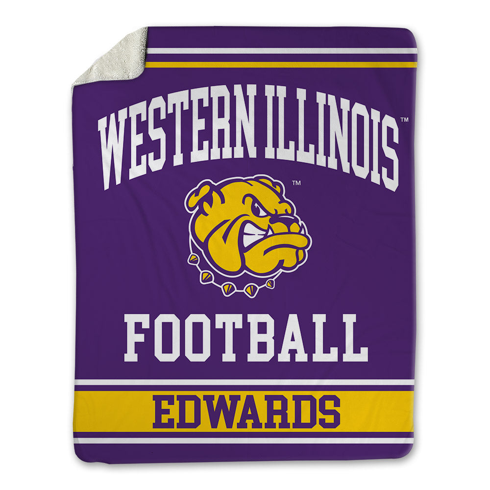 WIU - NCAA Football : Joe Edwards - Blanket-0