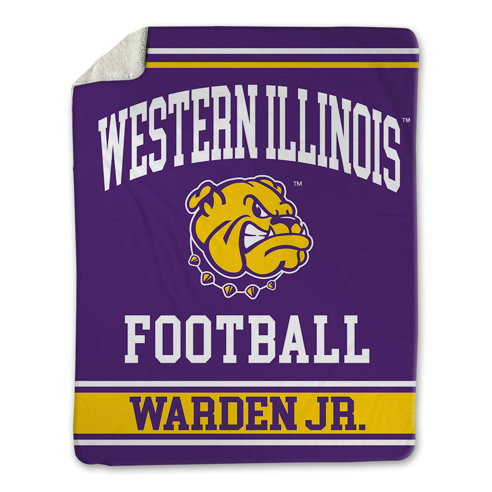WIU - NCAA Football : Chikala Warden Jr. - Blanket-0