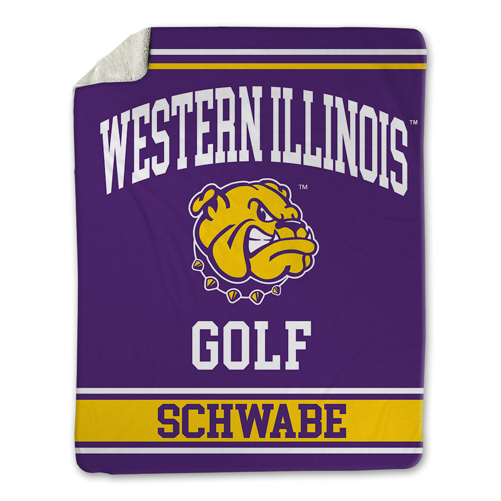 WIU - NCAA Men's Golf : Maverick Schwabe - Blanket-0