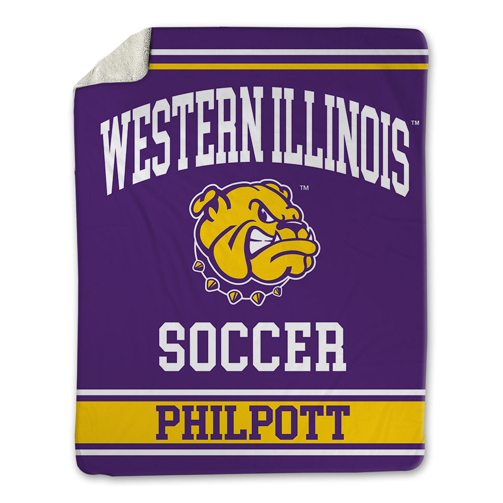 WIU - NCAA Men's Soccer : Tyler Philpott - Blanket-0