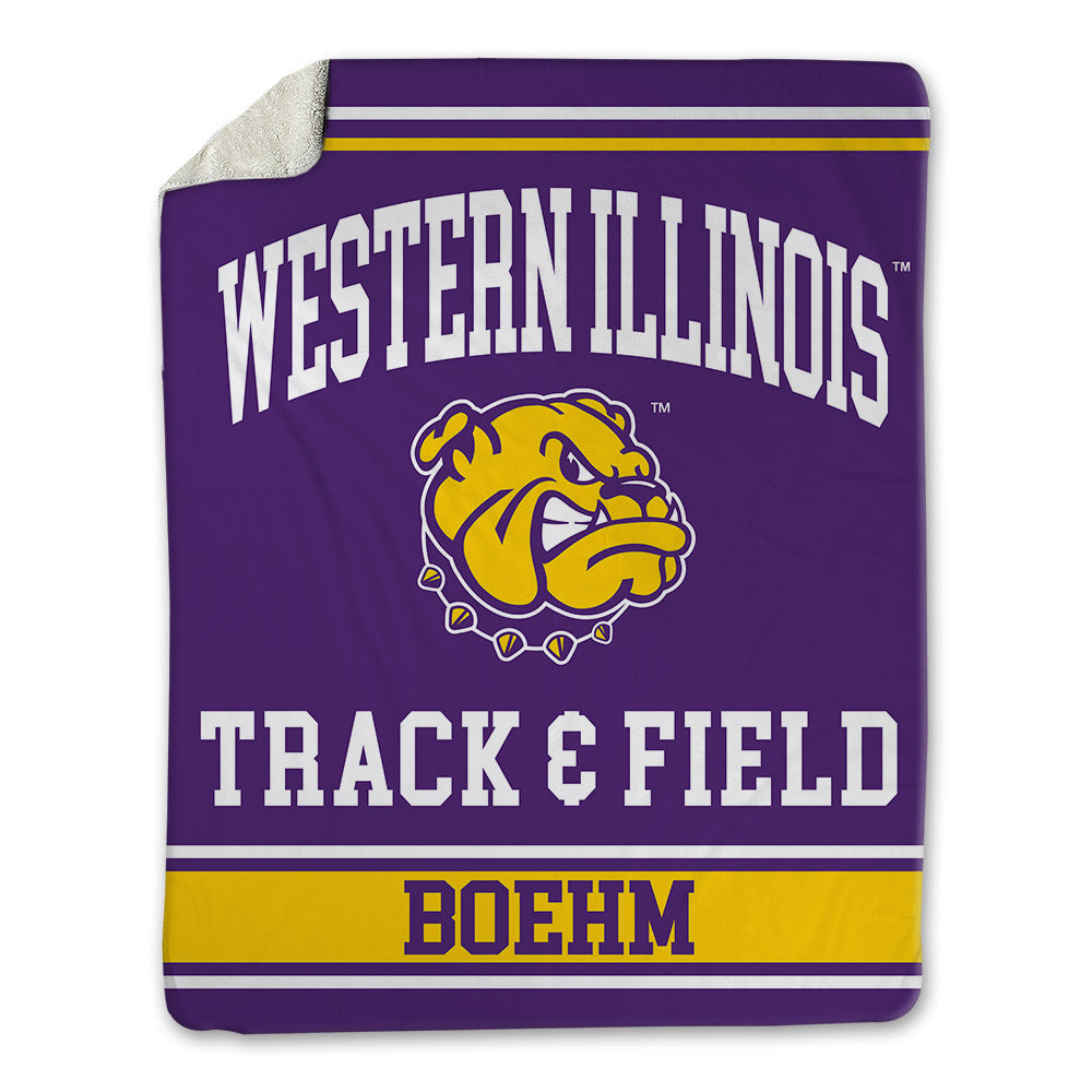 WIU - NCAA Women's Track & Field : Brooke Boehm - Blanket-0