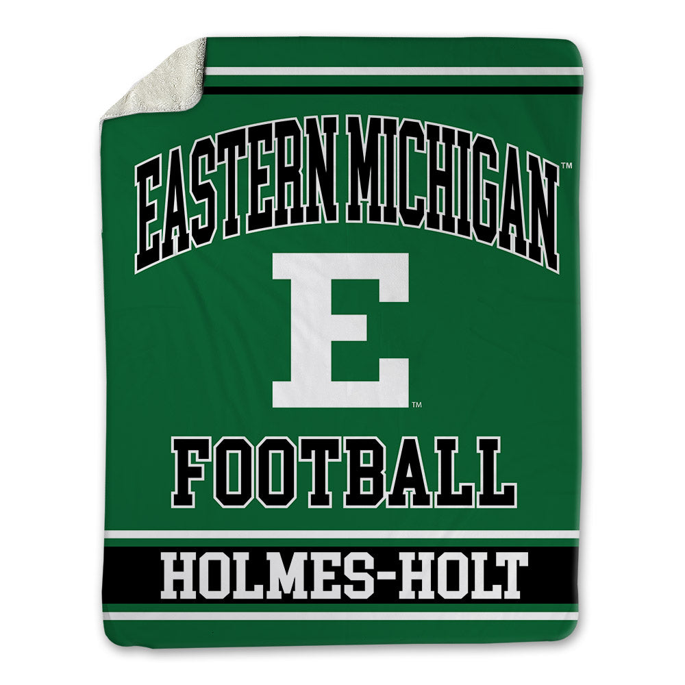 EMich - NCAA Football : Eli Holmes-Holt - Blanket-1