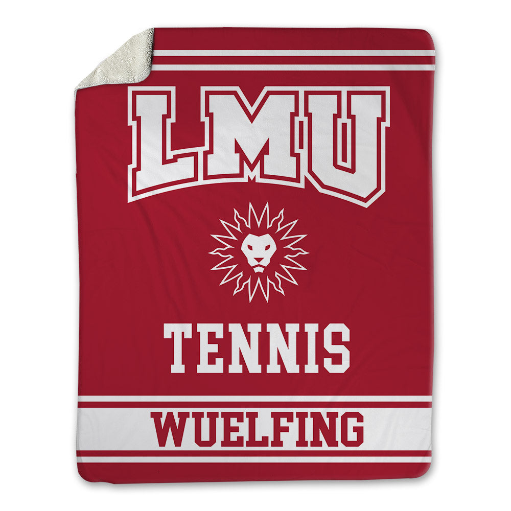 LMU - NCAA Men's Tennis : Max Wuelfing - Blanket-0
